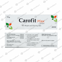 CAROFIT MAX CREAM 15 GM