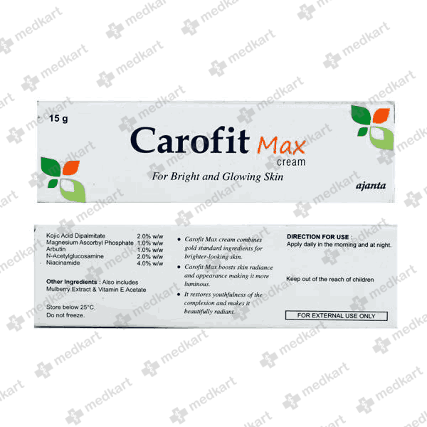 CAROFIT MAX CREAM 15 GM