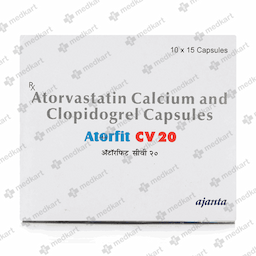 ATORFIT CV 20MG TABLET 15'S