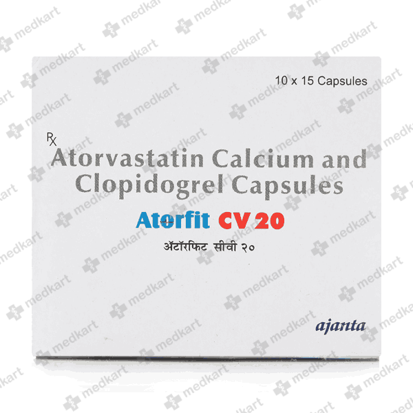 ATORFIT CV 20MG TABLET 15'S