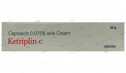 KETRIPLIN C CREAM 20 GM