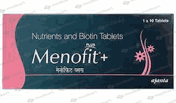 MENOFIT PLUS TABLET 10'S