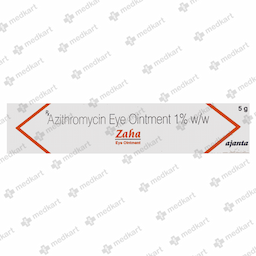 ZAHA EYE OINTMENT 5 GM