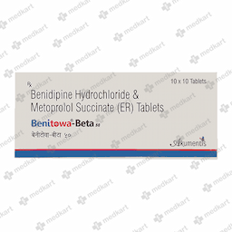 BENITOWA BETA 50MG TABLET 10'S