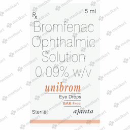 UNIBROM EYE DROPS 5 ML