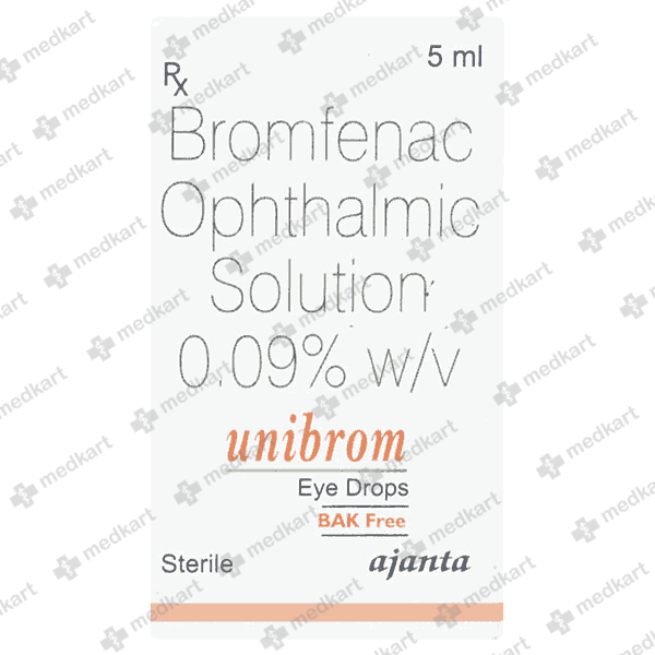 UNIBROM EYE DROPS 5 ML