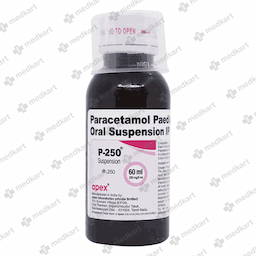 P 250MG SYRUP 60 ML