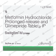 SWITGLIM M 2/1000MG TABLET 10'S