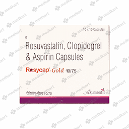 ROSYCAP GOLD 10/75MG TABLET 10'S