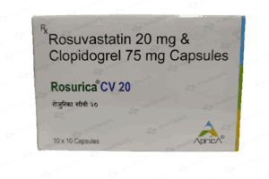 ROSURICA 20MG TABLET 10'S