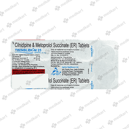 TWINBLOK M 25MG TABLET 10'S