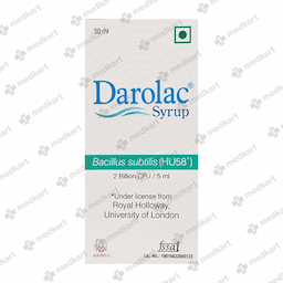 DAROLAC SYRUP 30 ML