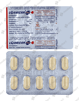 LORNICAM PLUS 4MG TABLET 10'S