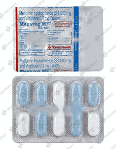 MEGAVOG MF 0.3/500MG TABLET 10'S