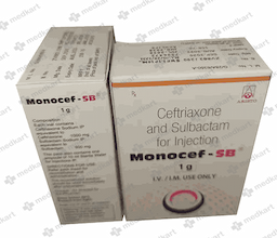 MONOCEF SB INJECTION 1 GM