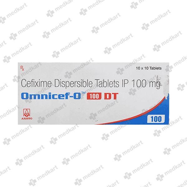 OMNICEF O 100MG TABLET 10'S