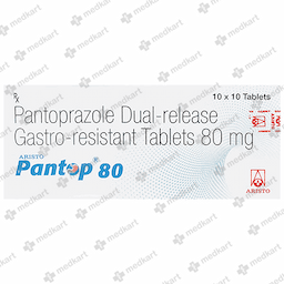 PANTOP 80MG TABLET 10'S