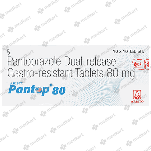 PANTOP 80MG TABLET 10'S