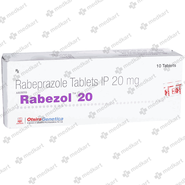 RABEZOL 20MG TABLET 10'S