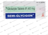 SEMI GLYCIGON 40MG TABLET 10'S