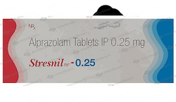 STRESNIL 0.25MG TABLET 10'S