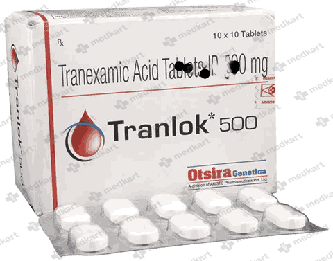 TRANLOK 500MG TABLET 10'S