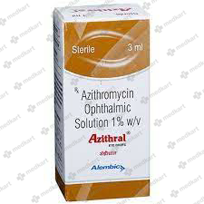 AZITHRAL EYE DROPS 3 ML