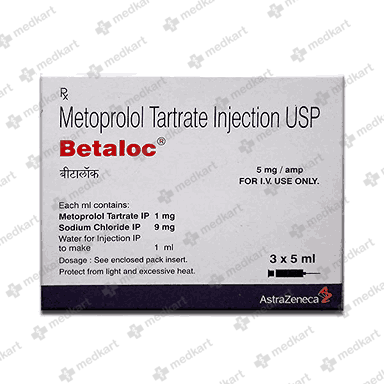 BETALOC INJECTION 5 ML