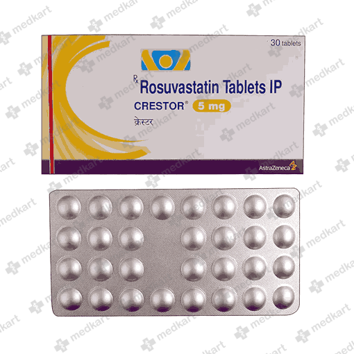 CRESTOR 5MG TABLET 30'S