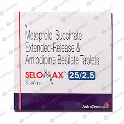 SELOMAX 2.5/25MG TABLET 10'S