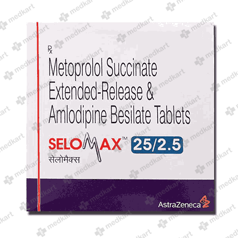 SELOMAX 2.5/25MG TABLET 10'S