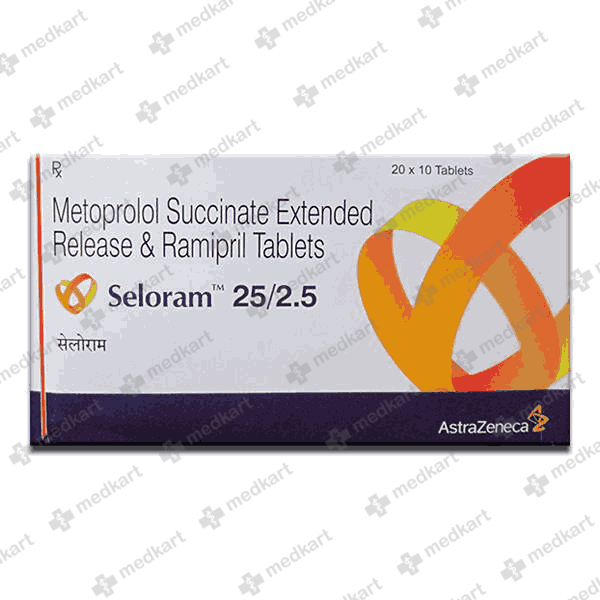 SELORAM 2.5/25MG TABLET 10'S