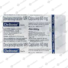 DELTONE 60MG CAPSULE 10'S