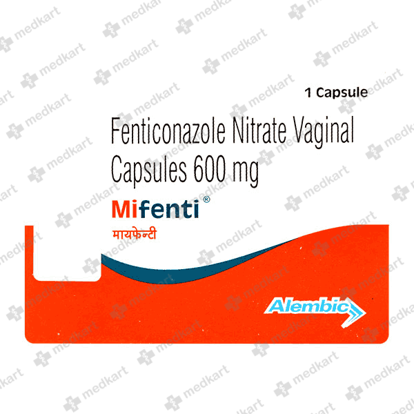 MIFENTI 600MG VAGINAL CAPSULE 1'S