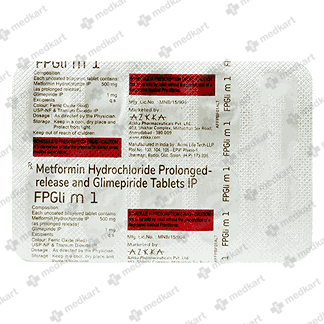 FPGLI M1MG TABLET 10'S