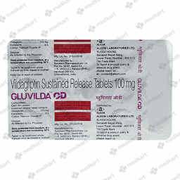 GLUVILDA OD 100MG TABLET 15'S