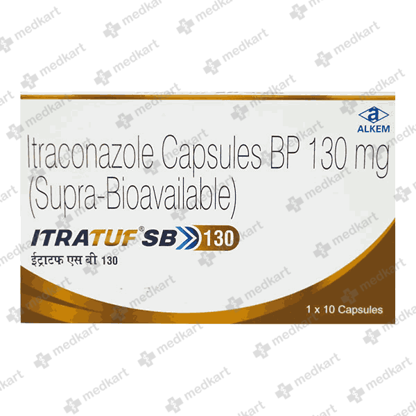 ITRATUF SB 130MG CAPSULE 10'S