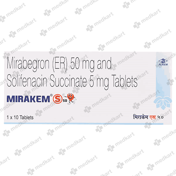 MIRAKEM S 50MG TABLET 10'S