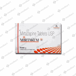 MIRTAKEM 30MG TABLET 10'S