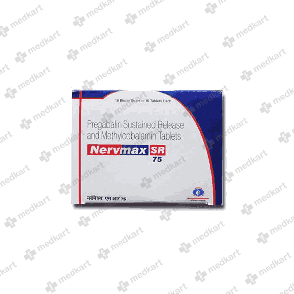 NERVMAX SR 75MG TABLET 10'S