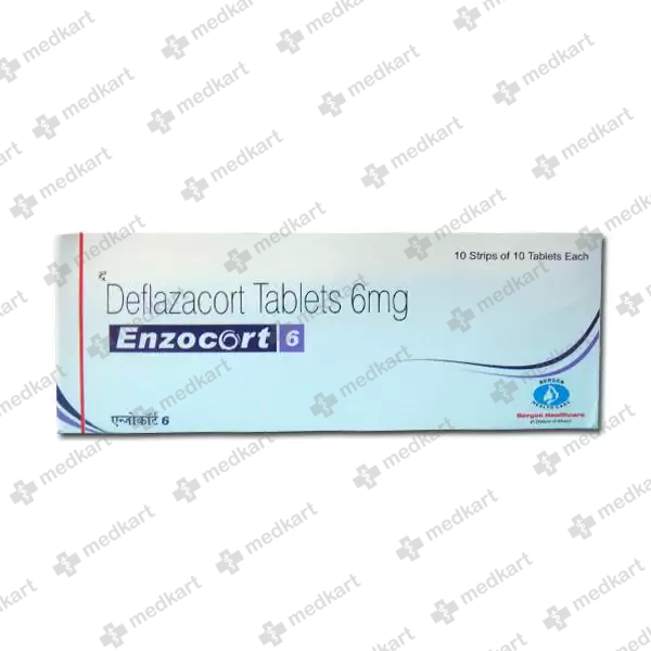 ENZOCORT 6MG TABLET 10'S