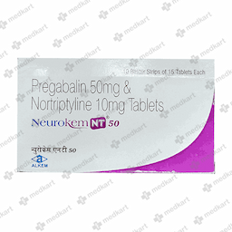 NEUROKEM NT 50MG TABLET 10'S