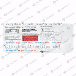 PENTANERV M 100MG TABLET 10'S