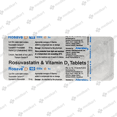 ROSAVE D 10MG TABLET 10'S