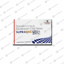 SUPRABENZ PLUS 5MG TABLET 10'S