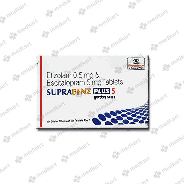 SUPRABENZ PLUS 5MG TABLET 10'S