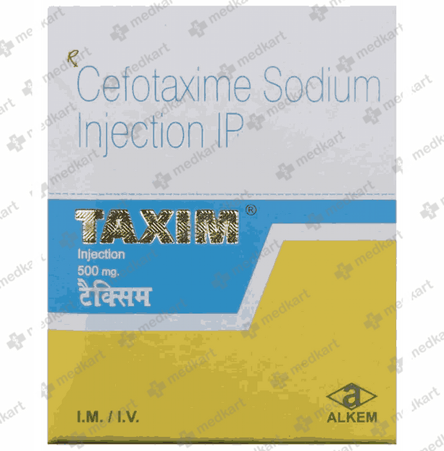 TAXIM 500MG INJECTION 2 ML