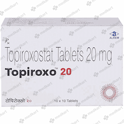 TOPIROXO 20MG TABLET 10'S