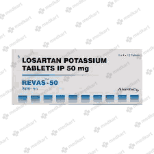 REVAS 50MG TABLET 10'S