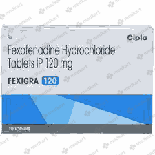 FEXIGRA 120MG TABLET 10'S